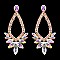 Fashionable Lily Rhinestone Drop Earrings SLERY8952