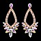 Fashionable Lily Rhinestone Drop Earrings SLERY8952