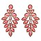 Chic Flower Vine Rhinestone Earrings SLERY8955