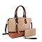 beieg crocodile handbags set