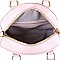 Rhinestone Bee Charm Quilted Round Medium 2Way Bag