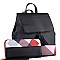 BLOCK MOSAIC BACKPACK WALLET SET