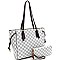 String Shopper Monogram Tote Wallet SET