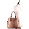 Croc Faux Leather with PadLock 2Way Bag