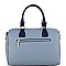COLOR BLOCK MONOGRAM BOSTON SATCHEL SET