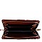 CHECKERED BOSTON SATCHEL WALLET SET