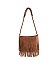 Twist Fringe Shoulder Bag