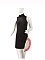 Straw Half Moon Clutch Wristlet