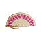Straw Half Moon Clutch Wristlet
