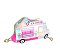 Novelty Ice Cream Truck Iridescent Crossbody Bag