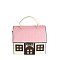Home Sweet Home House Shaped Satchel Crossbody Bag