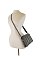 Braided Stripe Crossbody Bag