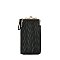 Chevron Quilted Kiss Lock Crossbody Wallet