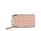Chevron Quilted Kiss Lock Crossbody Wallet