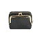 Pebbled Kiss-lock Wallet