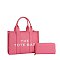 THE TOTE BAG Large Tote Satchel