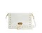 See Thru Studded Flap Crossbody Bag