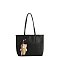 Fashion Shopper with Bag Charm