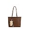 Fashion Shopper with Bag Charm