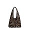 Silver Studded Shoulder Bag