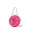 Acrylic Rose Flower Clutch Evening Bag