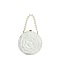 Acrylic Rose Flower Clutch Evening Bag