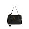 Twist Lock Flap Satchel