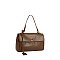 Twist Lock Flap Satchel