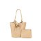 Bag Charm Woven 2-in-1 Shopper