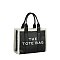 THE TOTE BAG Teddy Trim Tote Satchel