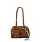 Bag Charm Buckle Pocket Boston Bag