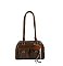 Bag Charm Buckle Pocket Boston Bag