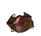 Faux Suede Shoulder Bag