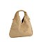 Faux Suede Hobo