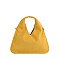 Faux Suede Hobo