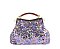 Sequin Kiss Lock Top Handle Satchel