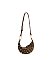 Bubble Rivet Hobo Crossbody Bag