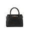 Embossed Croc Top Handle Satchel