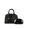 Croc Alligator 2-in-1 Dome Satchel