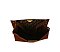 Faux Suede Twist Lock Top Handle Satchel