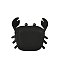 Cute Crab Crossbody Bag