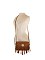 Western Concho Fringe Flap Crossbody Bag