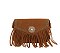 Western Concho Fringe Flap Crossbody Bag