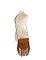 Belted Flap Fringe Crossbody Bag
