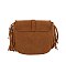 Belted Flap Fringe Crossbody Bag