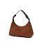 Pearl Stud Baguette Shoulder Bag