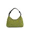 Pearl Stud Baguette Shoulder Bag