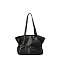 Retro Belted Tote Shopper Bag