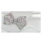 Metallic Satin Bow Flap Clutch Evening Bag