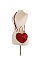 Heart-shaped Crossbody Bag